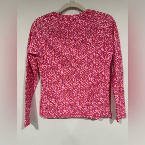 Vineyard Vines Anguilla Icon Print Long Sleeve Swim Shirt Rashguard XS - Picture 2 of 4